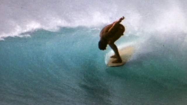 Phil Edwards in "Surfing Hollow Days" (1961)