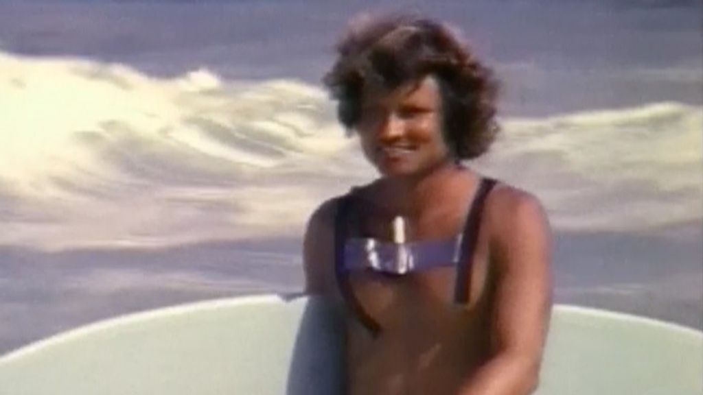 Corky Carroll in a scene from 1972's Five Summer Stories surfing movie