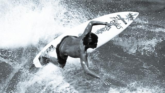 Kaipo Jaquais, 1993. Photo: Bernie Baker