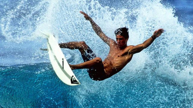 New School surfer Kelly Slater, 1991. Photo: Jeff Divine