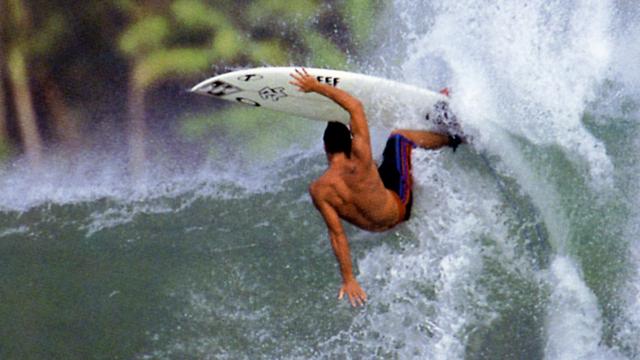 Brenden Margieson, Nias, 1996. Photo: Jason Childs
