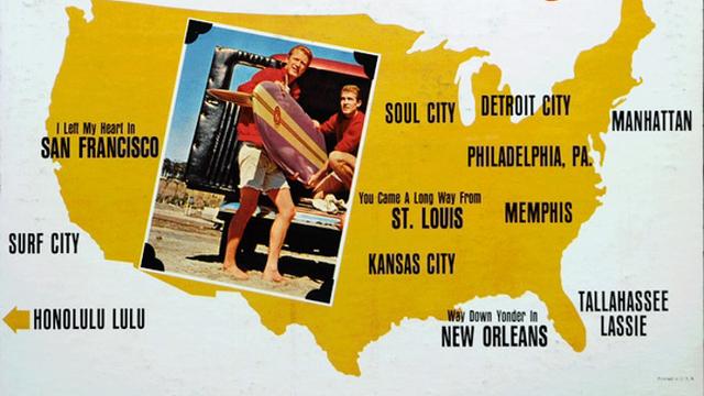 Jan and Dean, "Surf City" LP cover