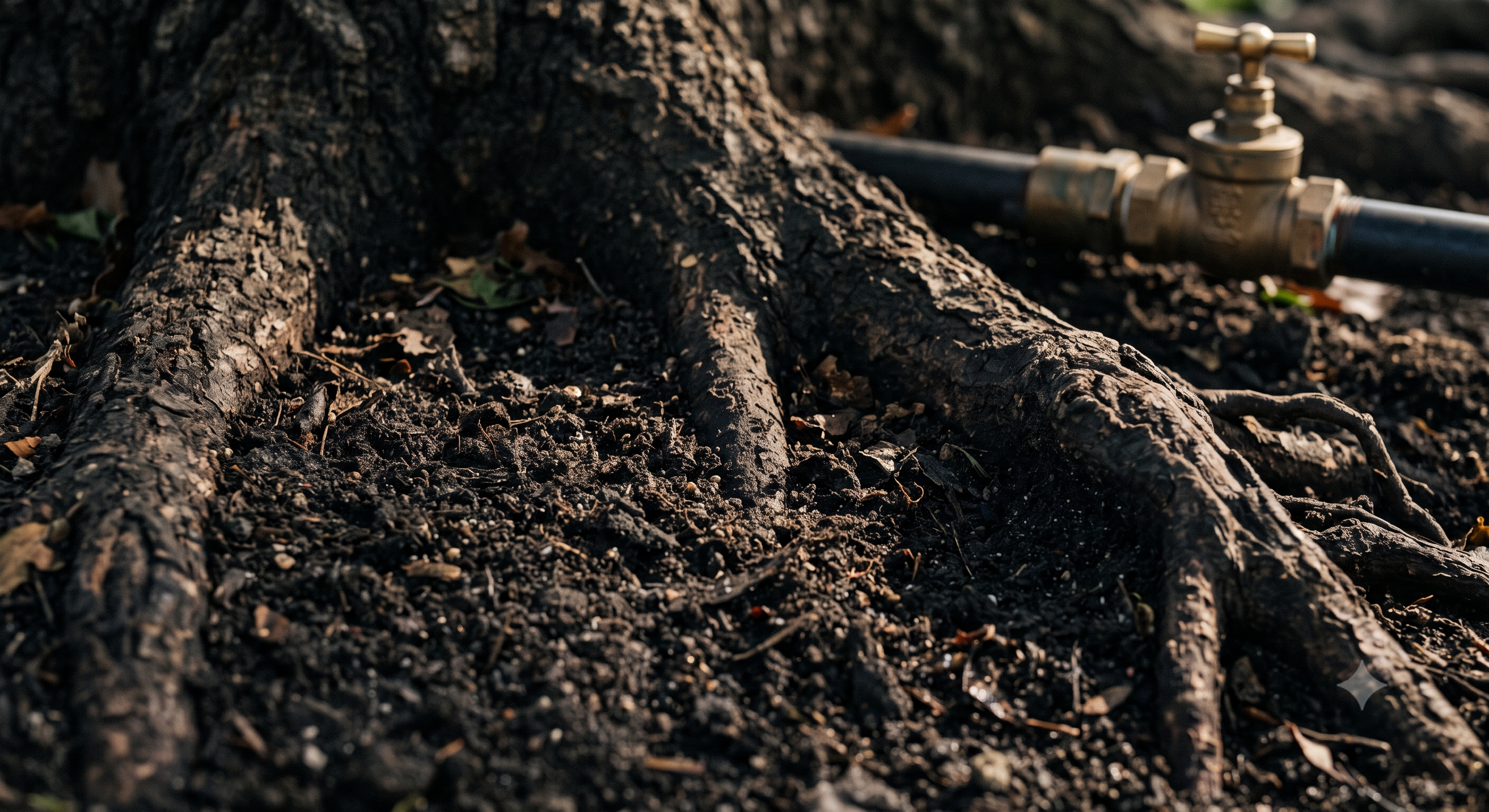 Root and irrigation detail