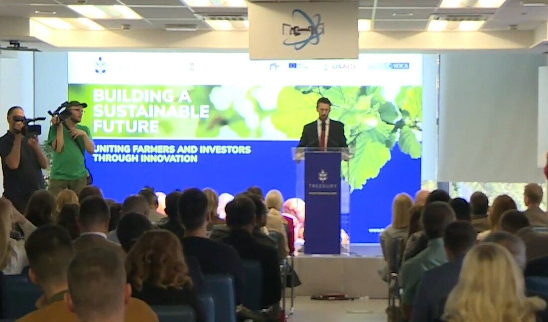 Treesury CEO on the stand presenting