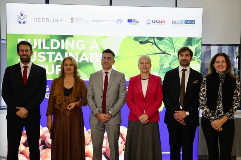 Treesury team at the event