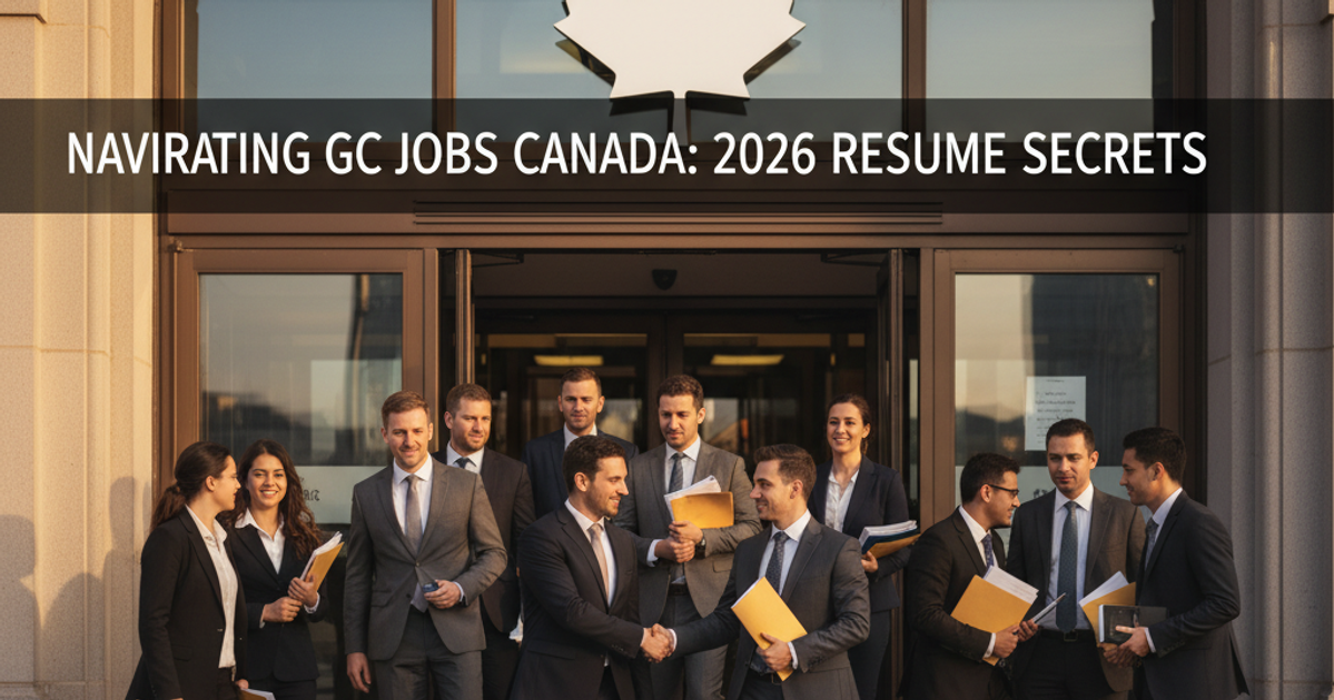 GC Jobs Canada Resume Secrets 2026: 7 Tips | WahResume