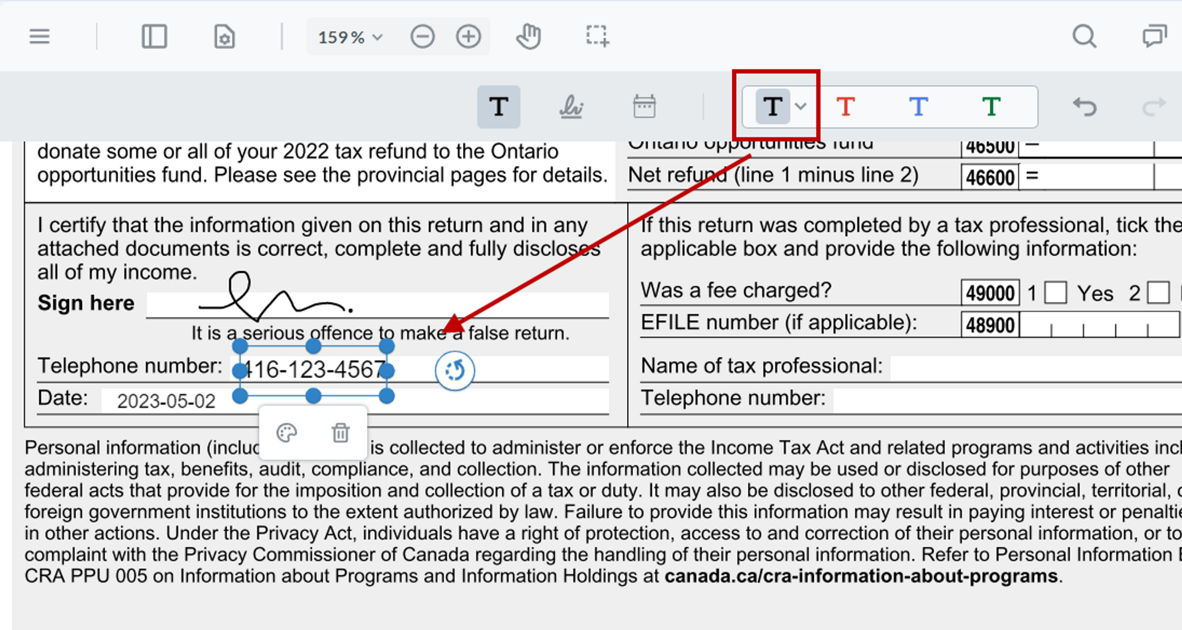 Electronic Signature Form.pdf How to Create an Electronic Signature and Sign Forms Online