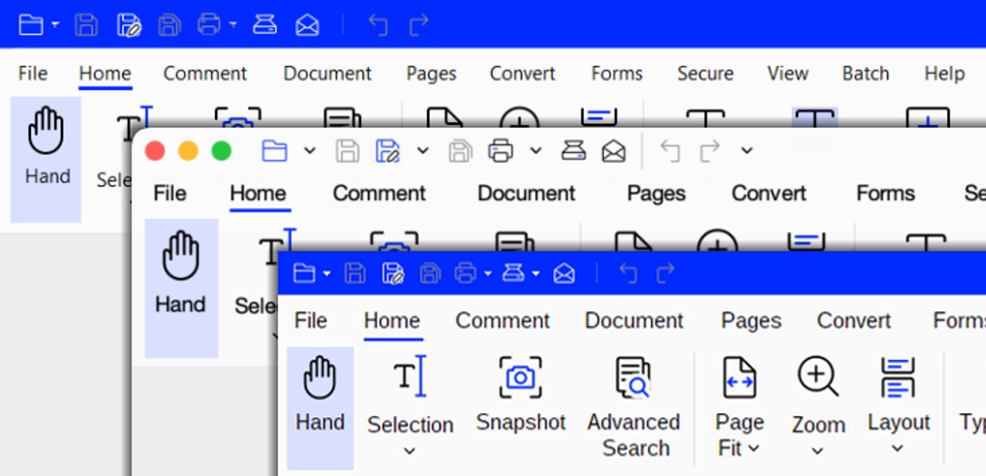 Cross platform PDF Editor 