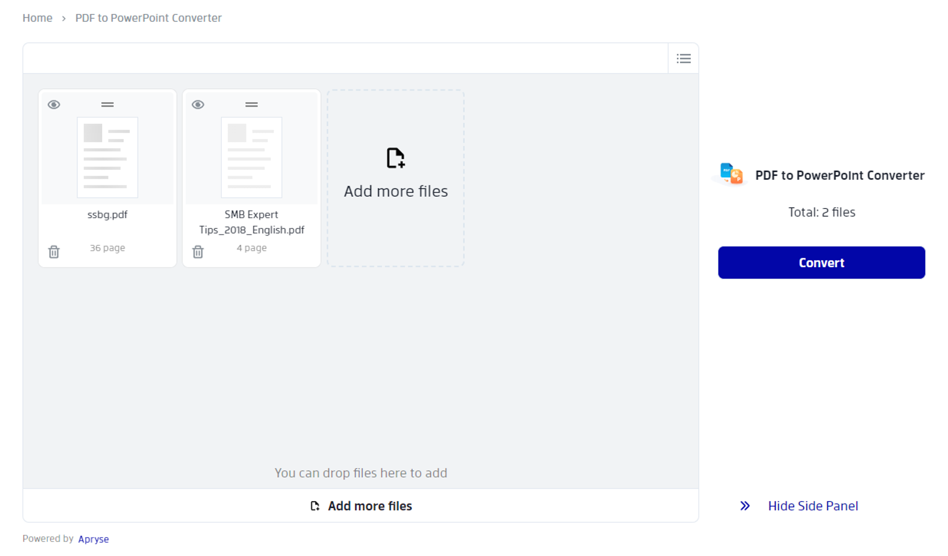How to Convert PDF to PowerPoint