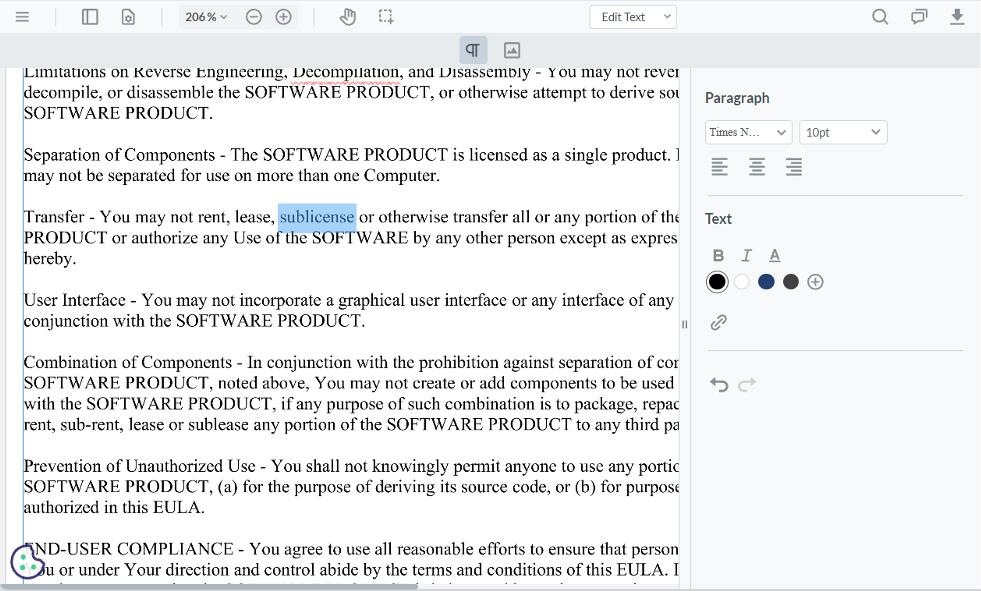 app write on pdf Edit existing PDF text with Xodo’s online PDF Editor Tool