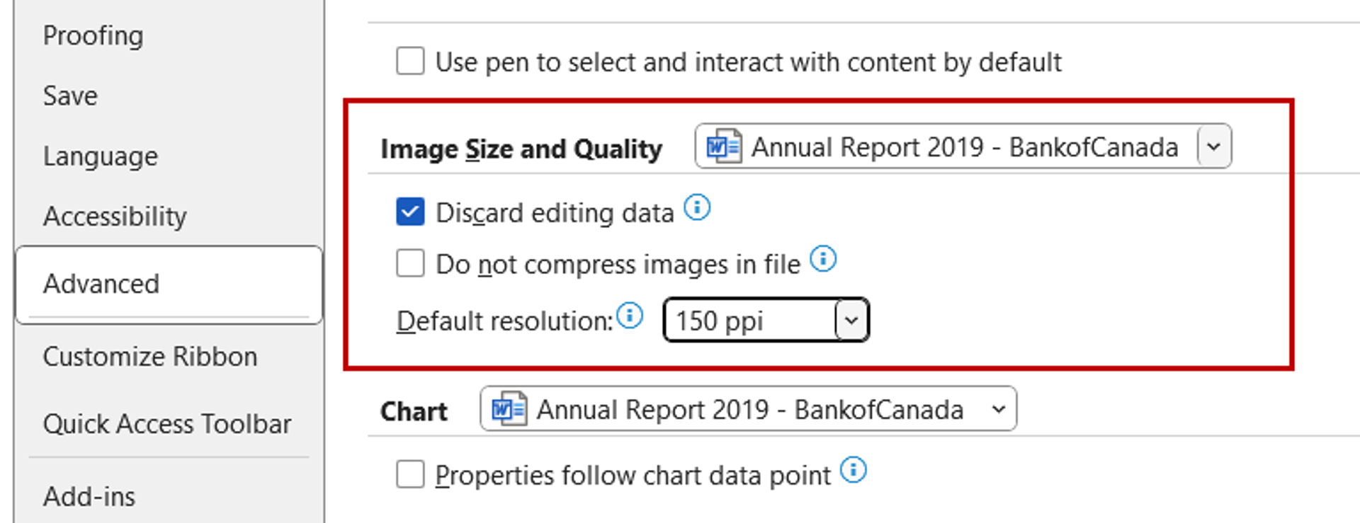 Reduce Word file size by reducing image resolution 