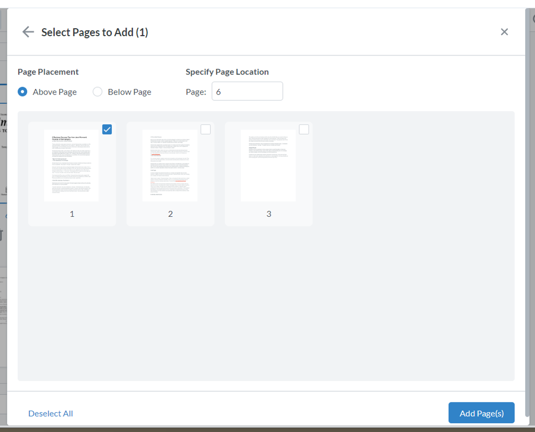 How to Add Pages to PDF