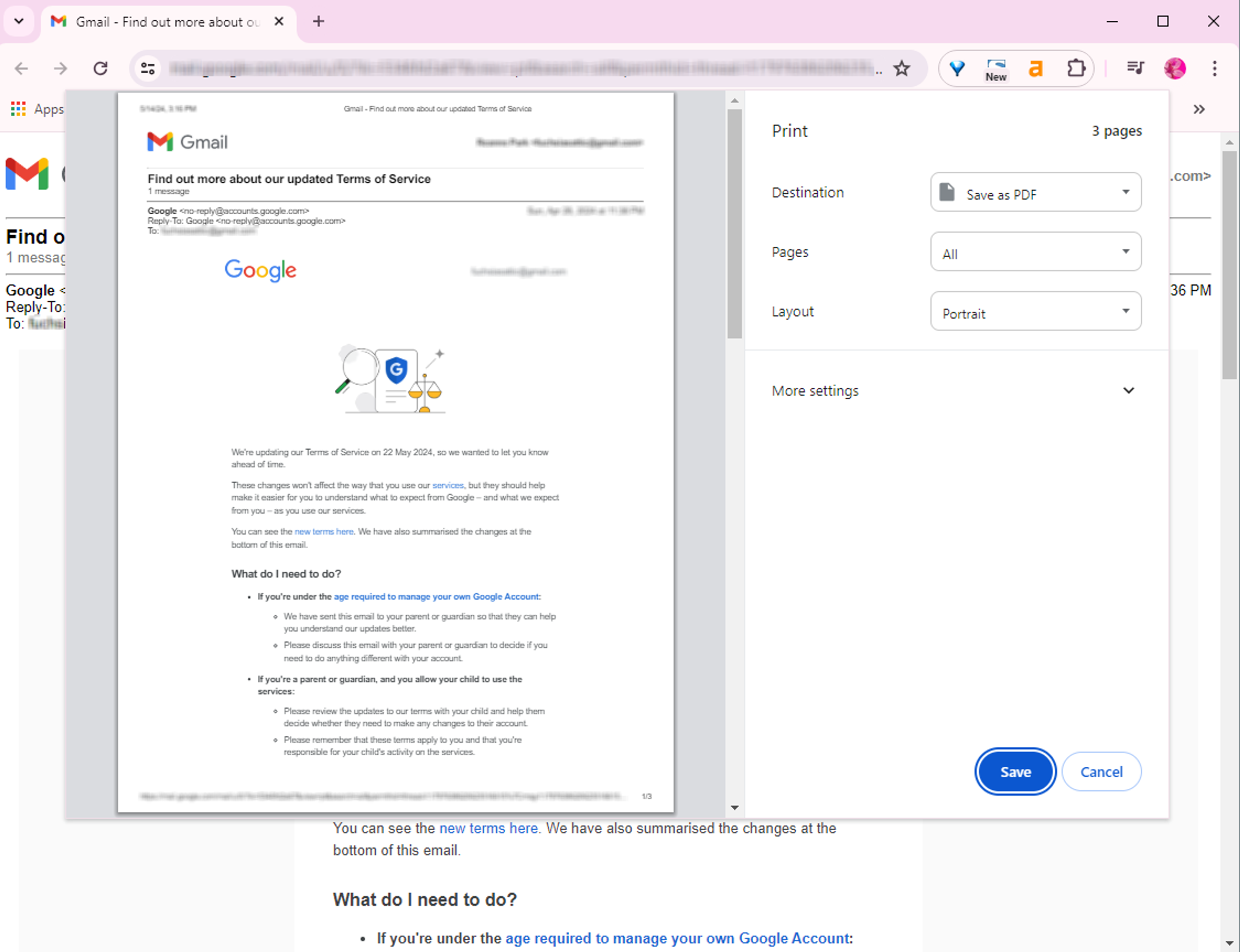 How to Save Gmail as PDF