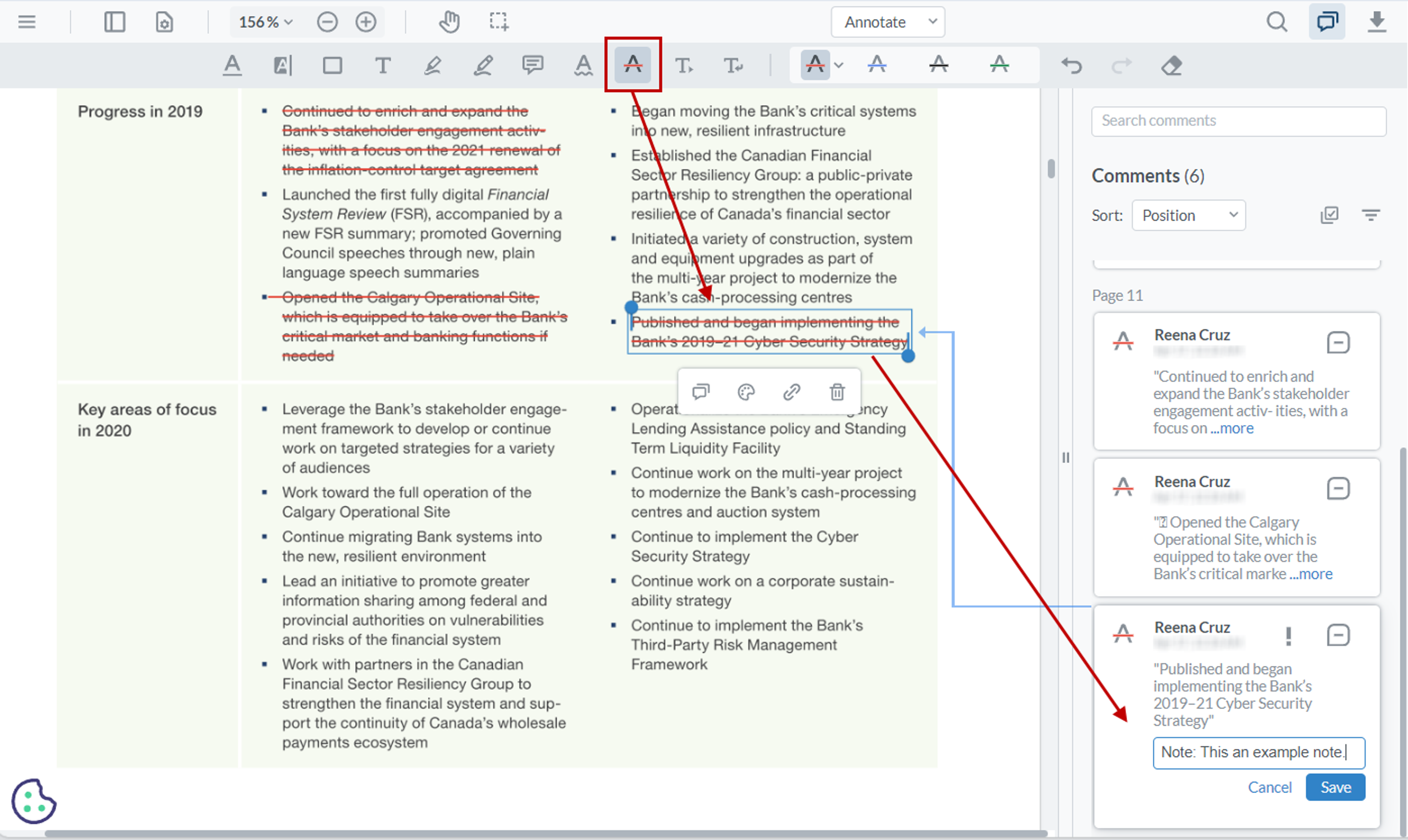 speech to text in ms word shortcut Striking out text in PDF