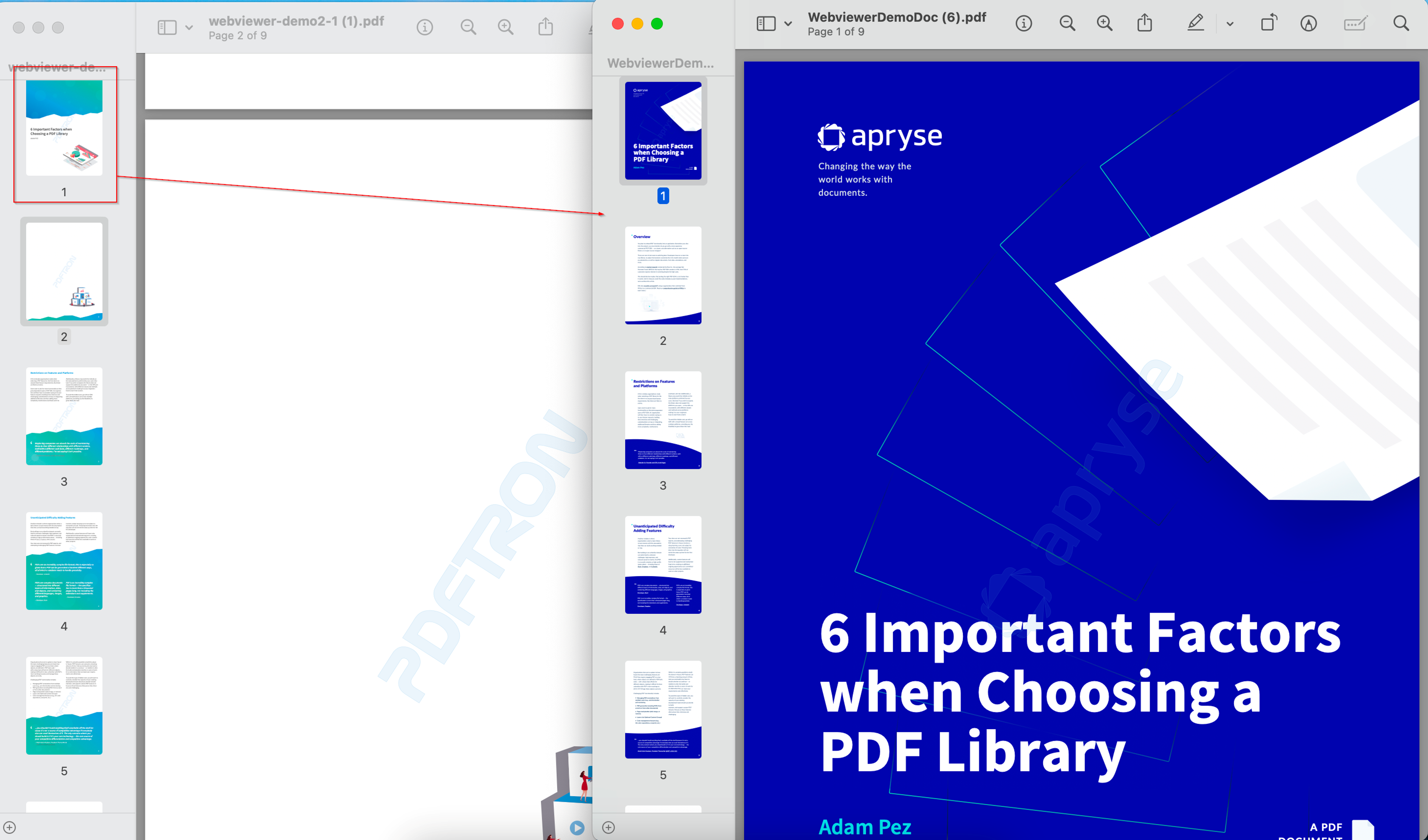 Combining PDF files on Mac with Preview