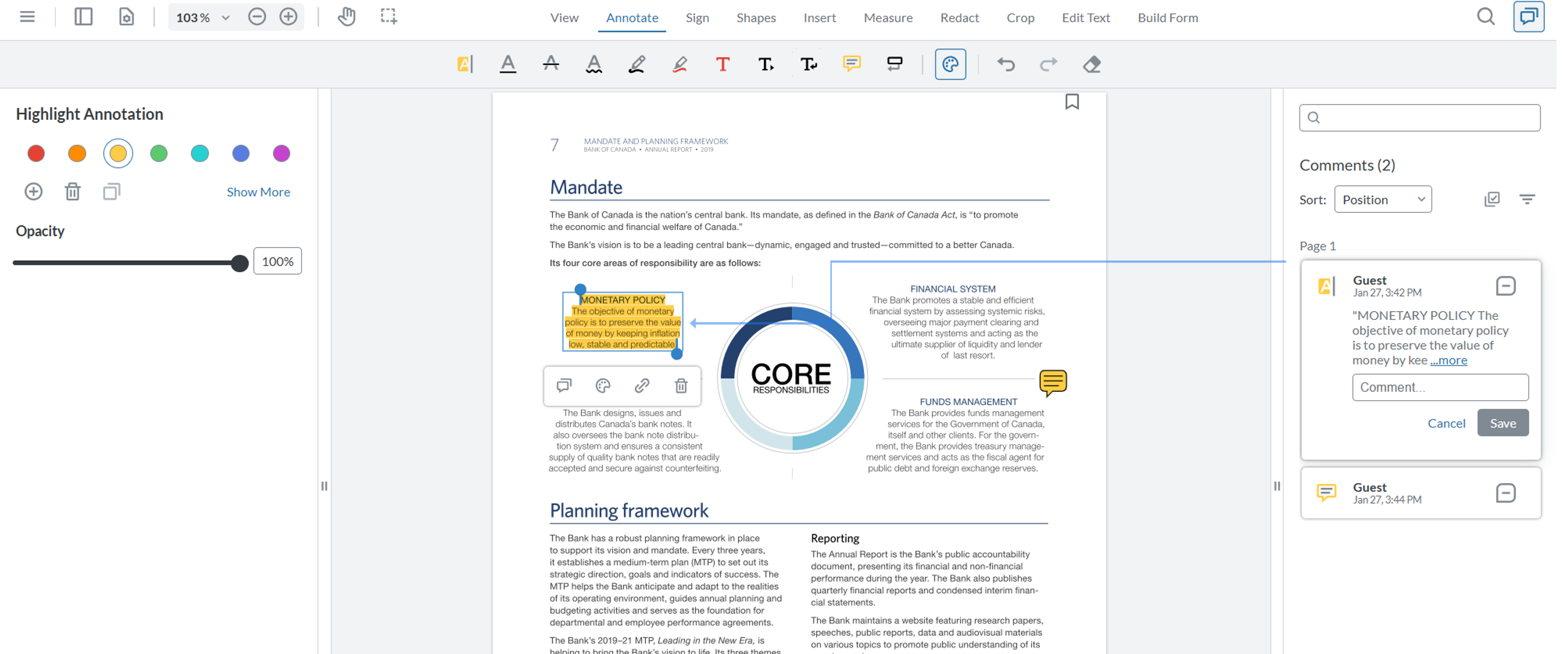 Highlighted Document Example How to Highlight a PDF Online for Free