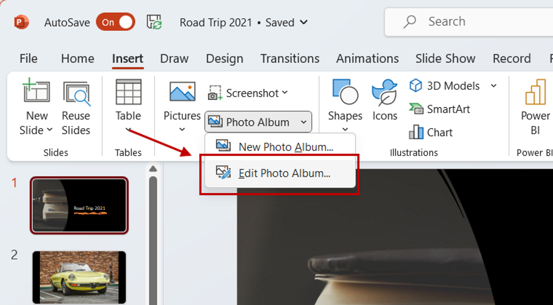 How to Create a Digital Photo Album in Microsoft PowerPoint