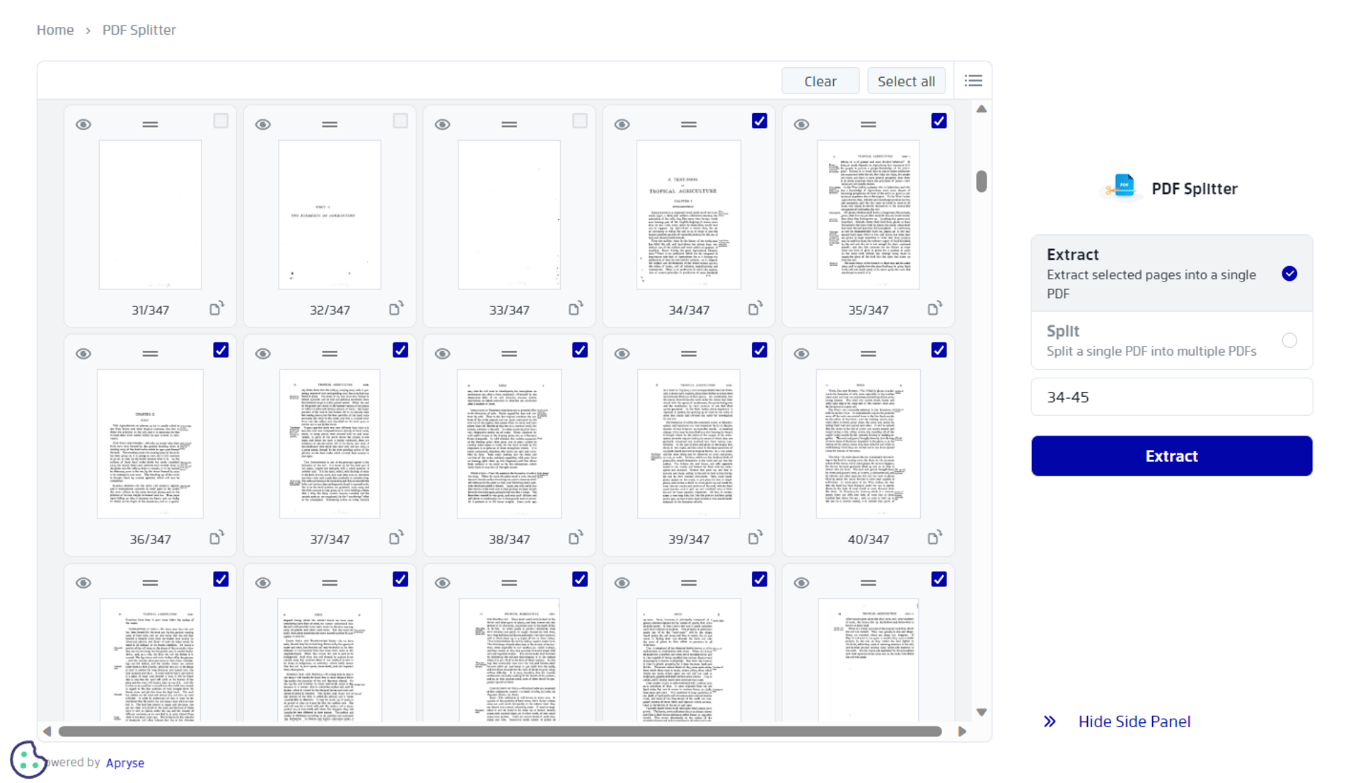 How to Extract Pages from PDF