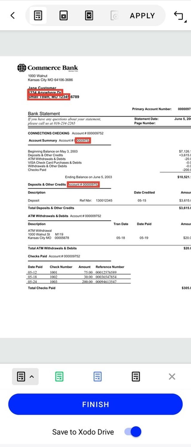How to Redact a Bank Statement PDF Safely (on Any Device)