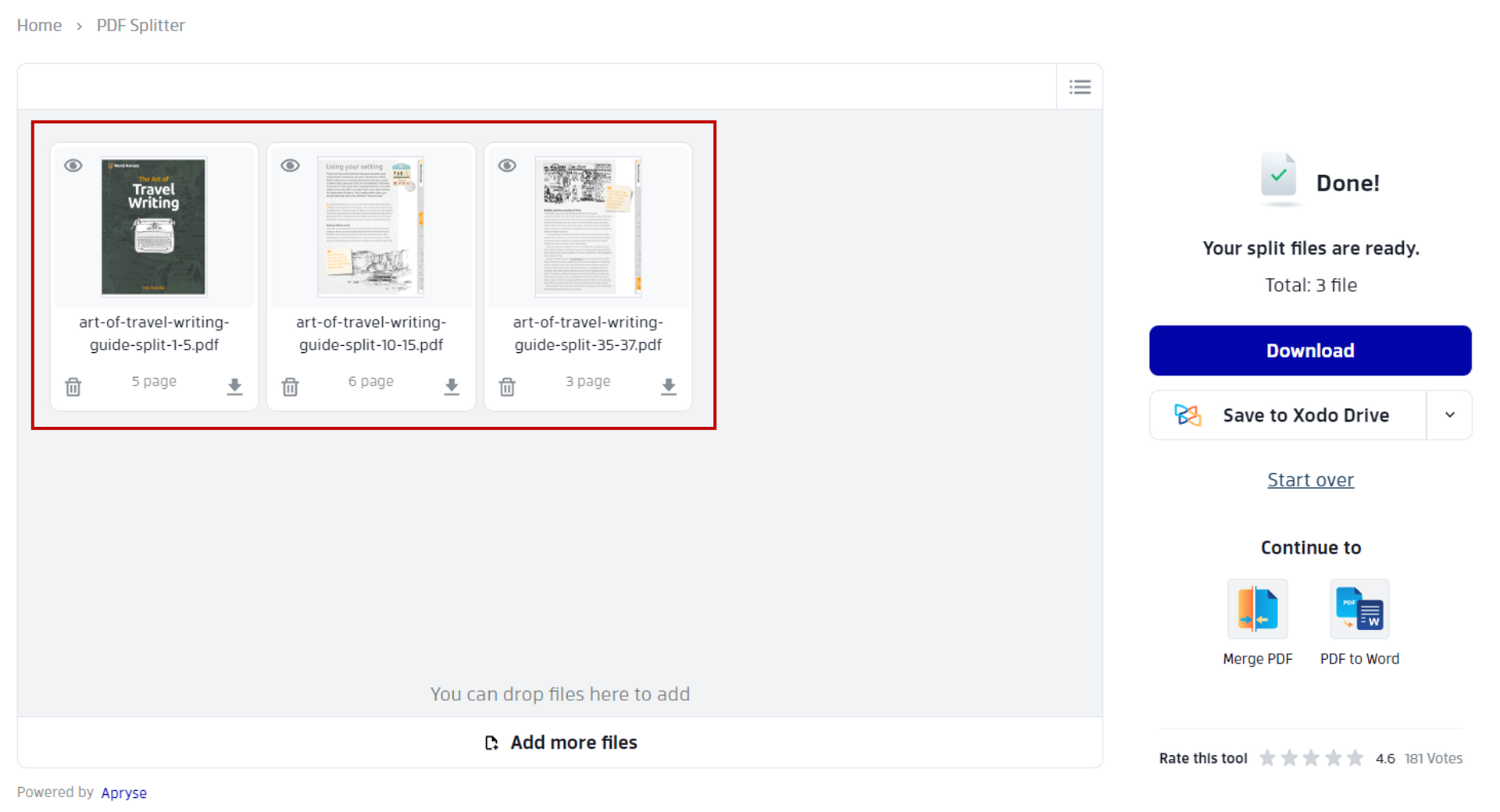 How to Split PDF