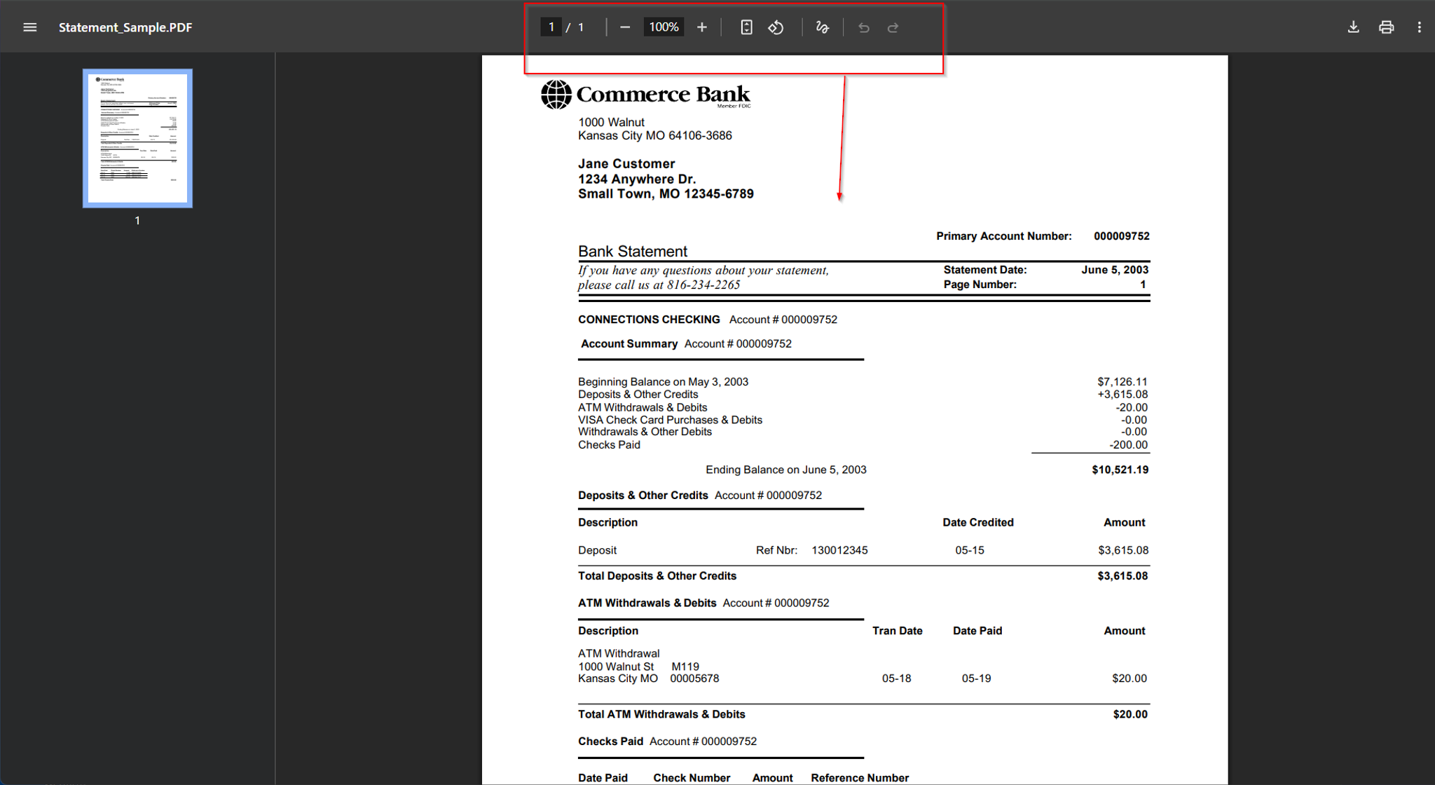 How to Open a Bank Statement PDF Online