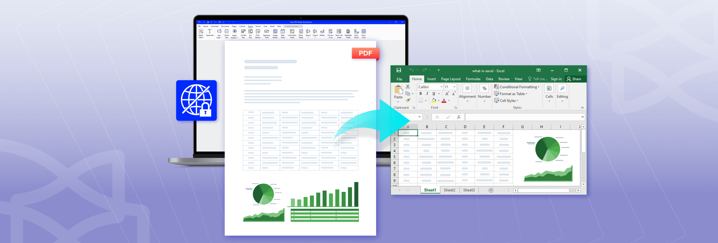 How To Convert Pdf To Excel Offline Windows Macos And Linux