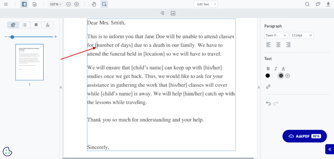 How to Write an Absence Letter for School
