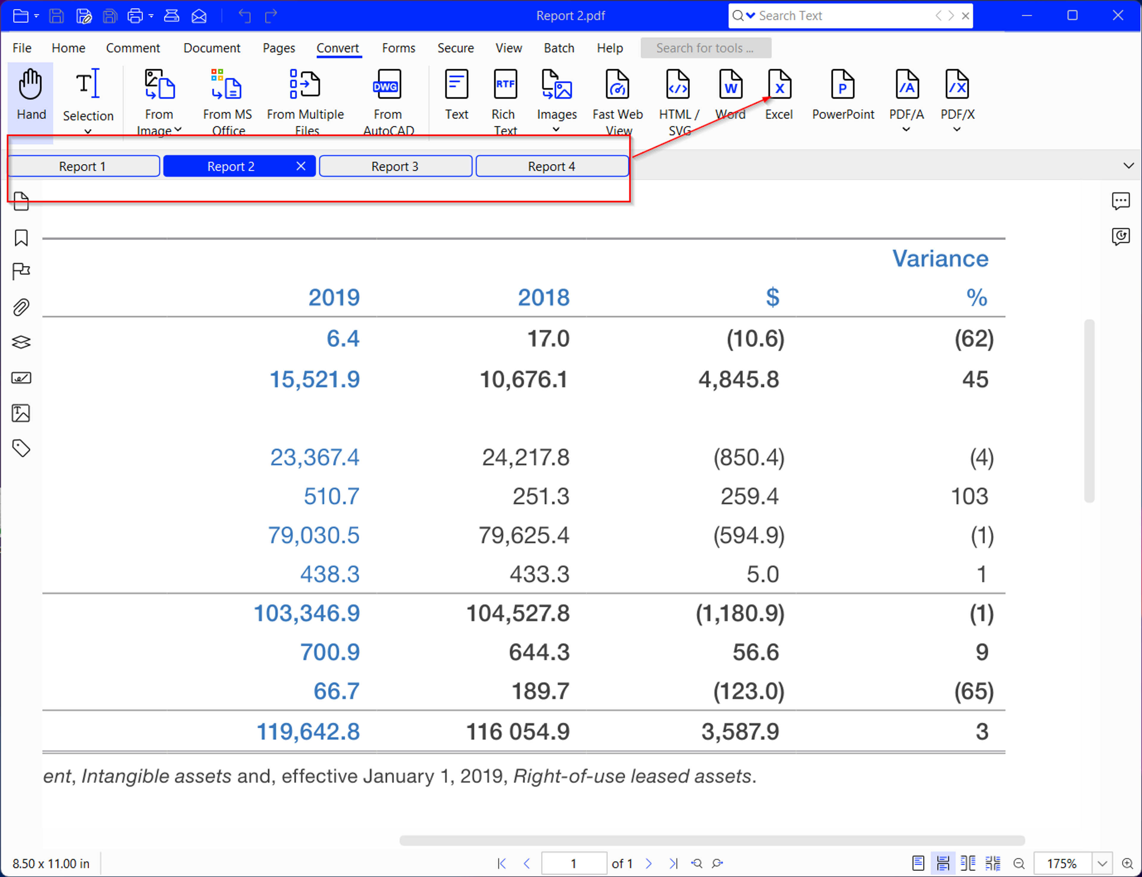 Steps to convert multiple PDFs into Excel files offline