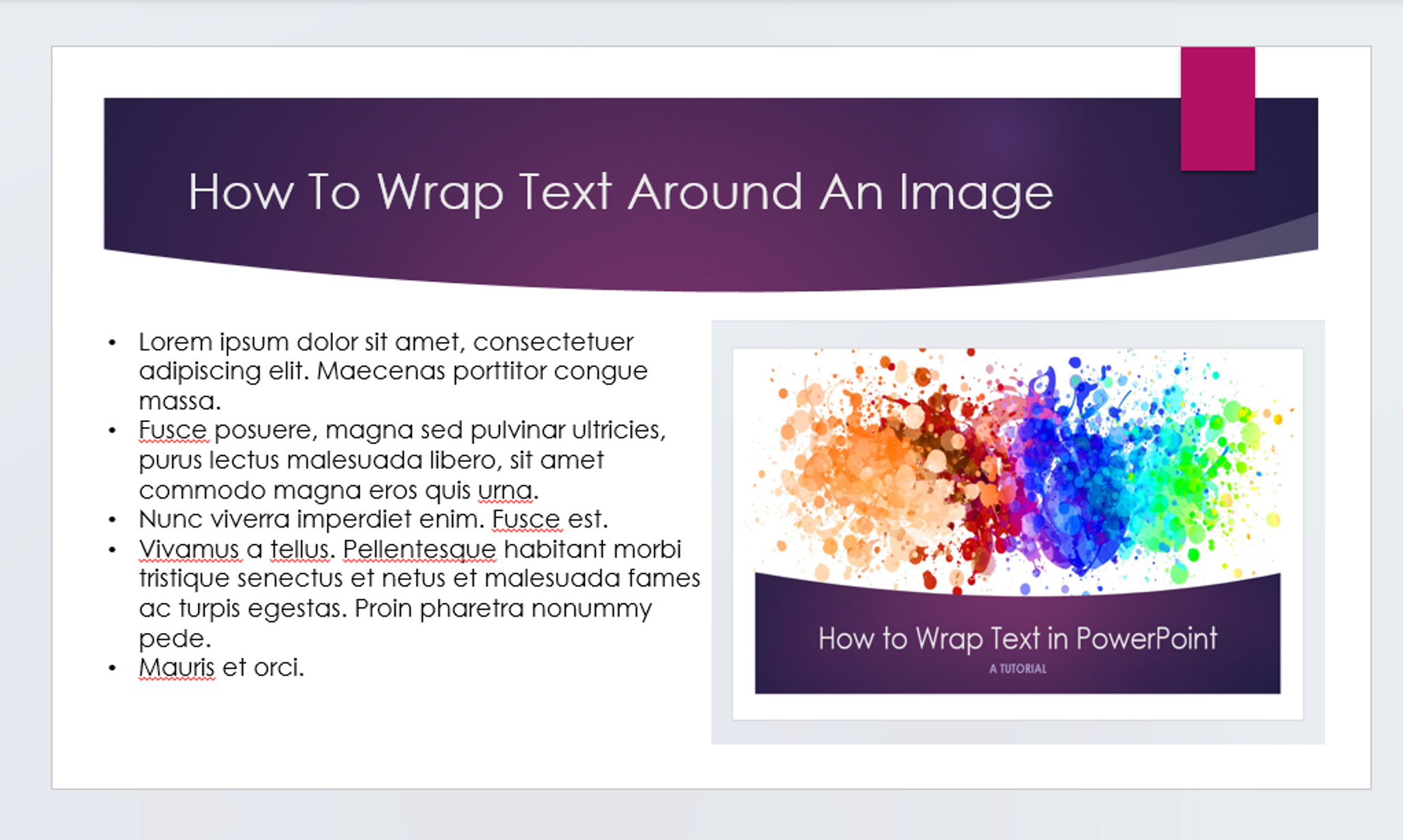 How to Wrap Text in PowerPoint