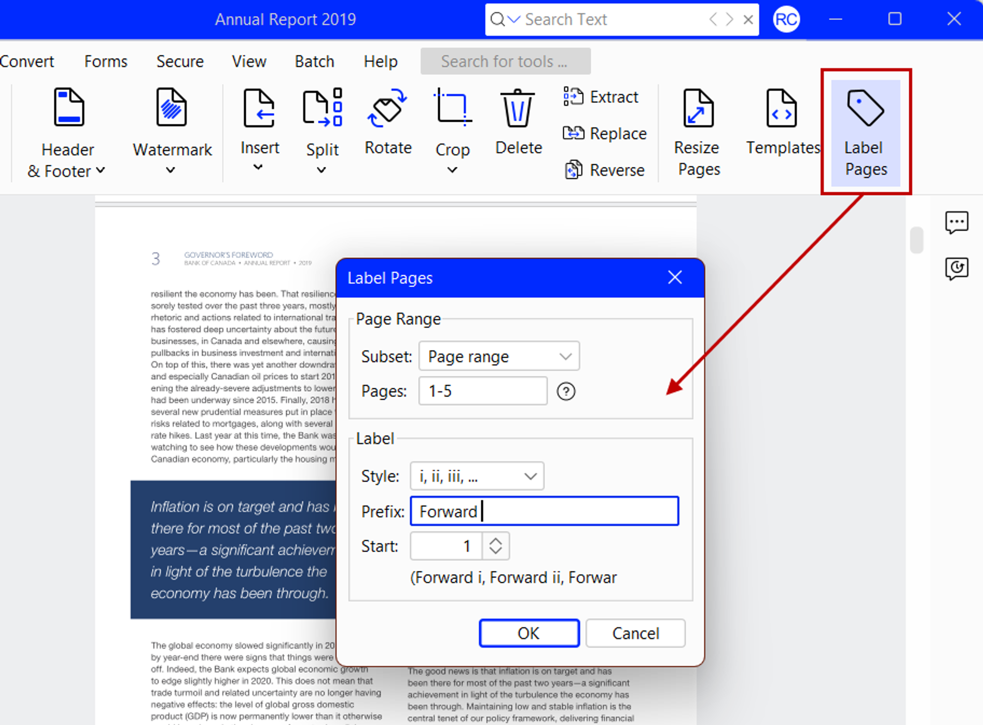 Page Number Index Example.pdf How to Add Page Numbers to PDF