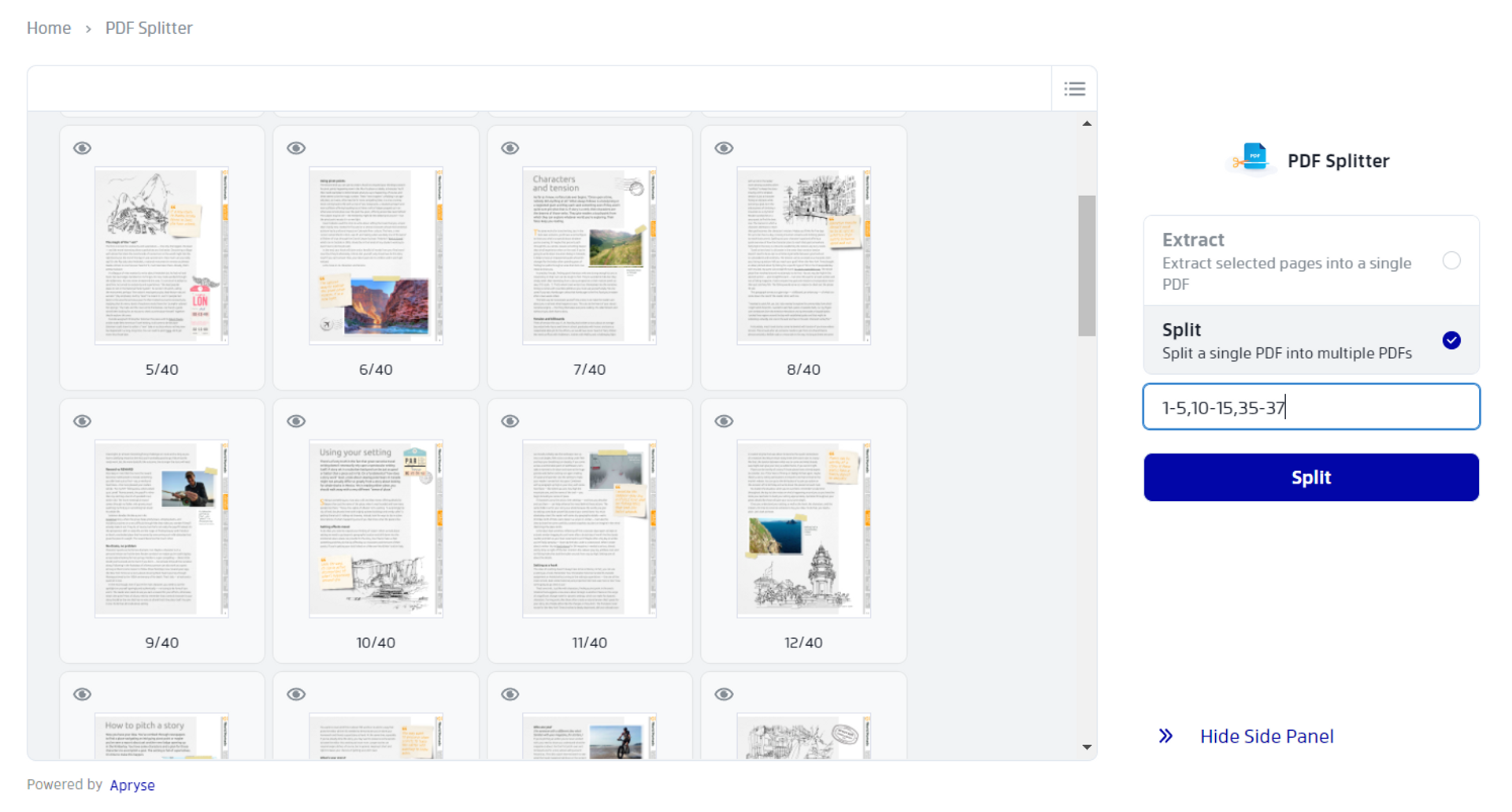 How To Split PDF How to split pdf