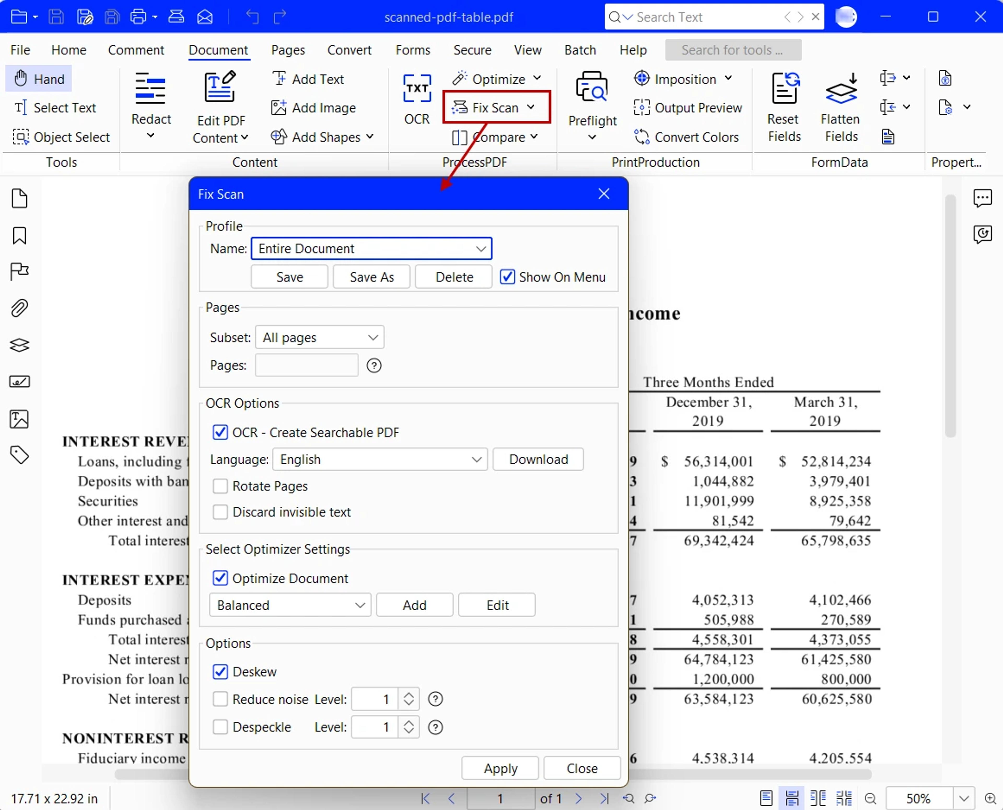 How to Fix a Blurry or Low-Quality Scanned PDF Offline