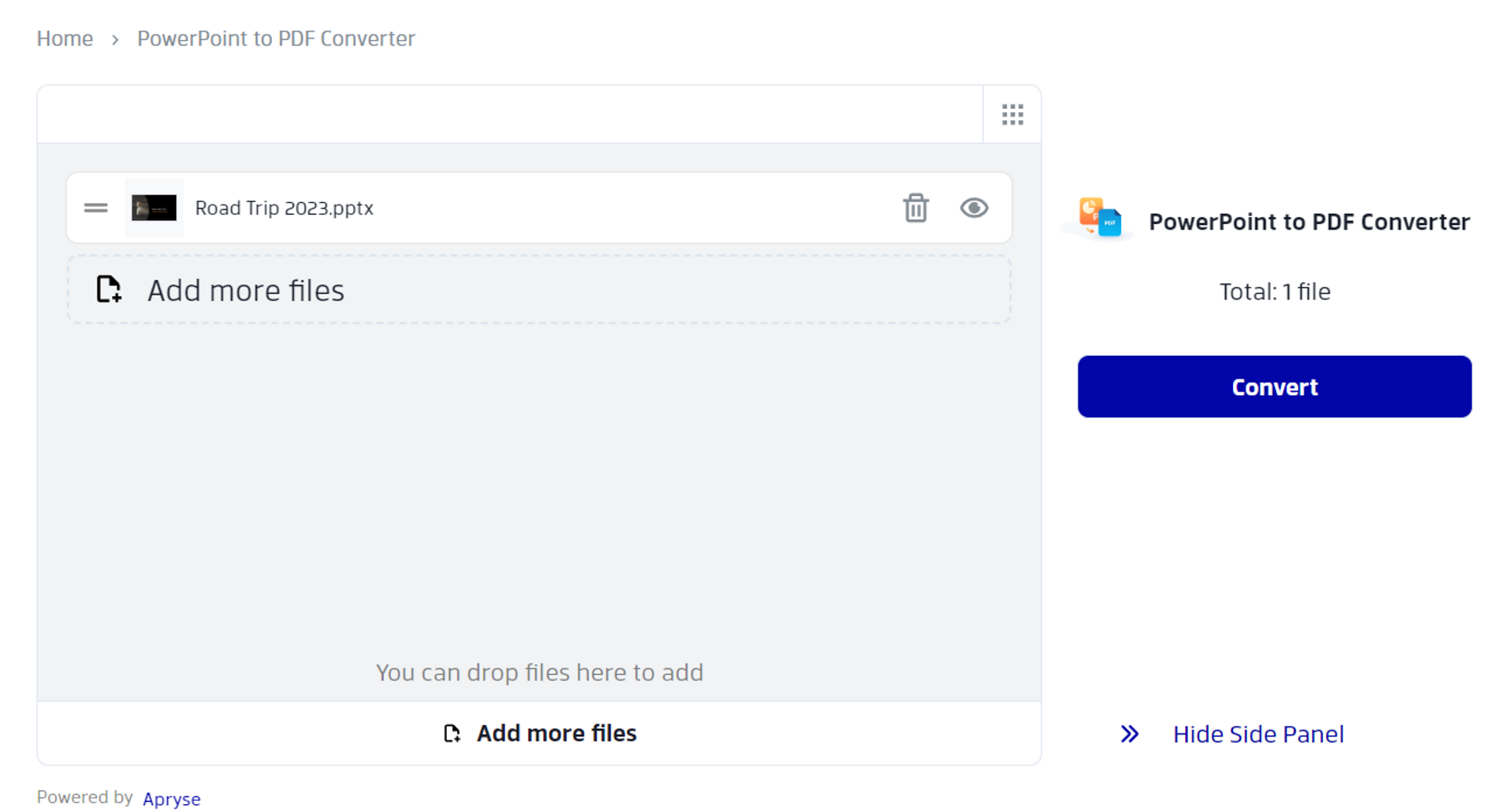 How to Convert PowerPoint to PDF