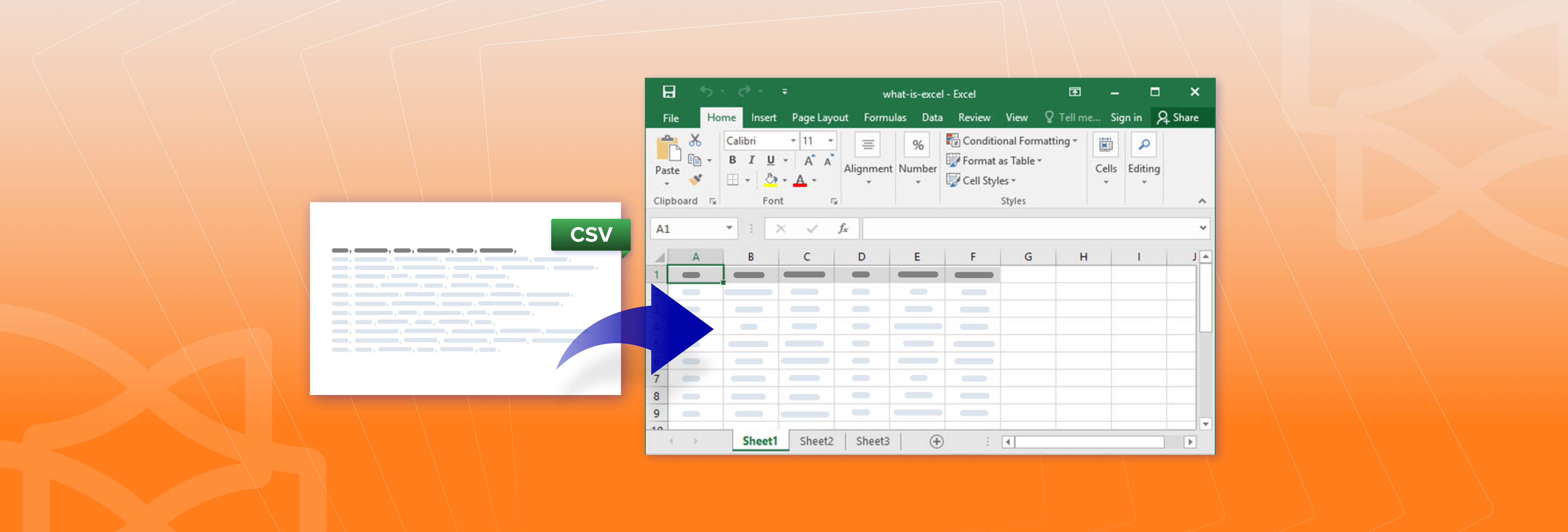 How to Convert CSV to Excel