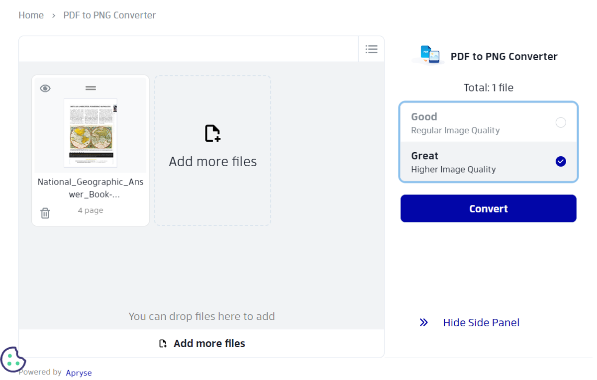 How to Convert PDF to PNG