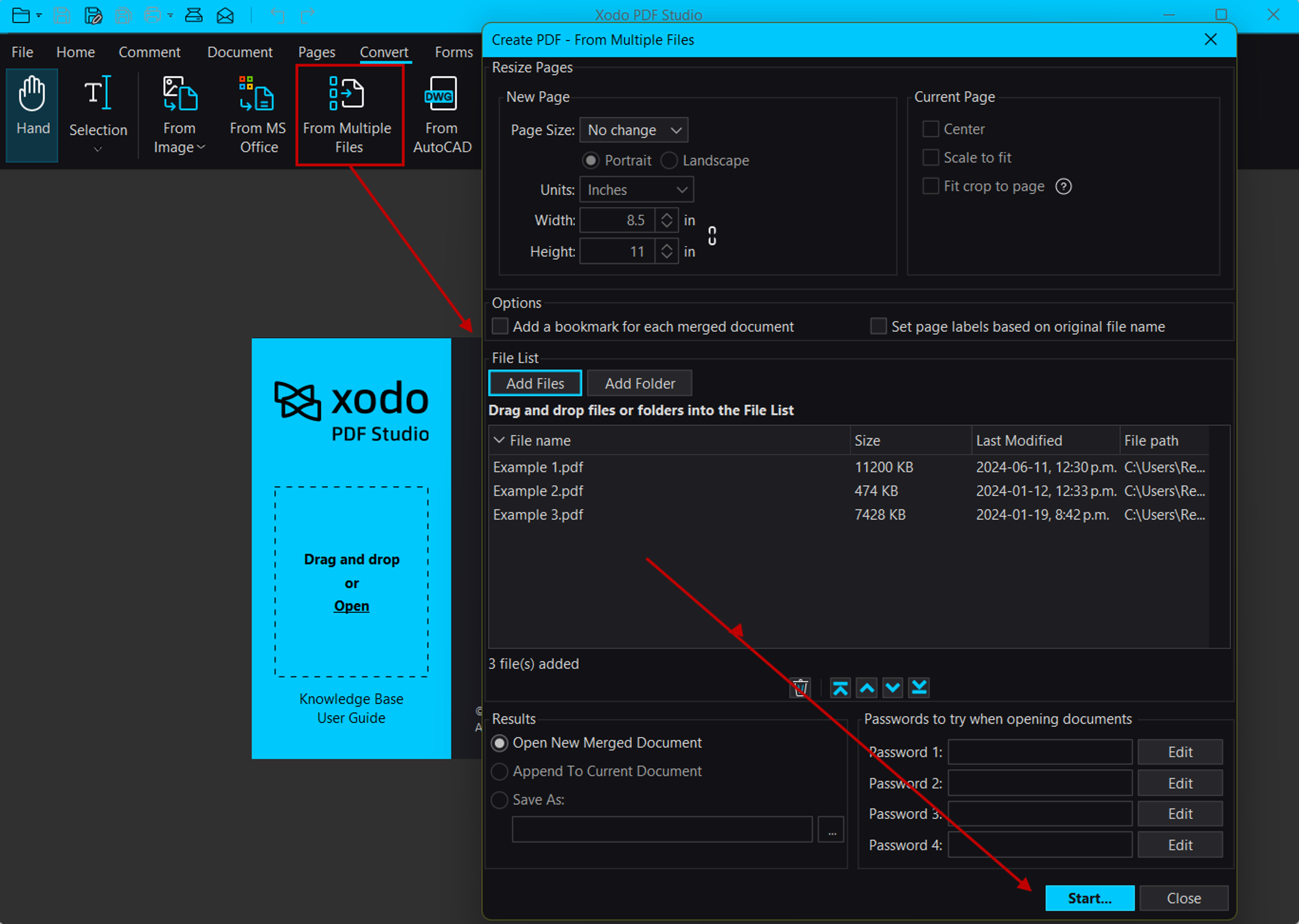 Combining PDF files on Windows, macOS, and Linux without Adobe