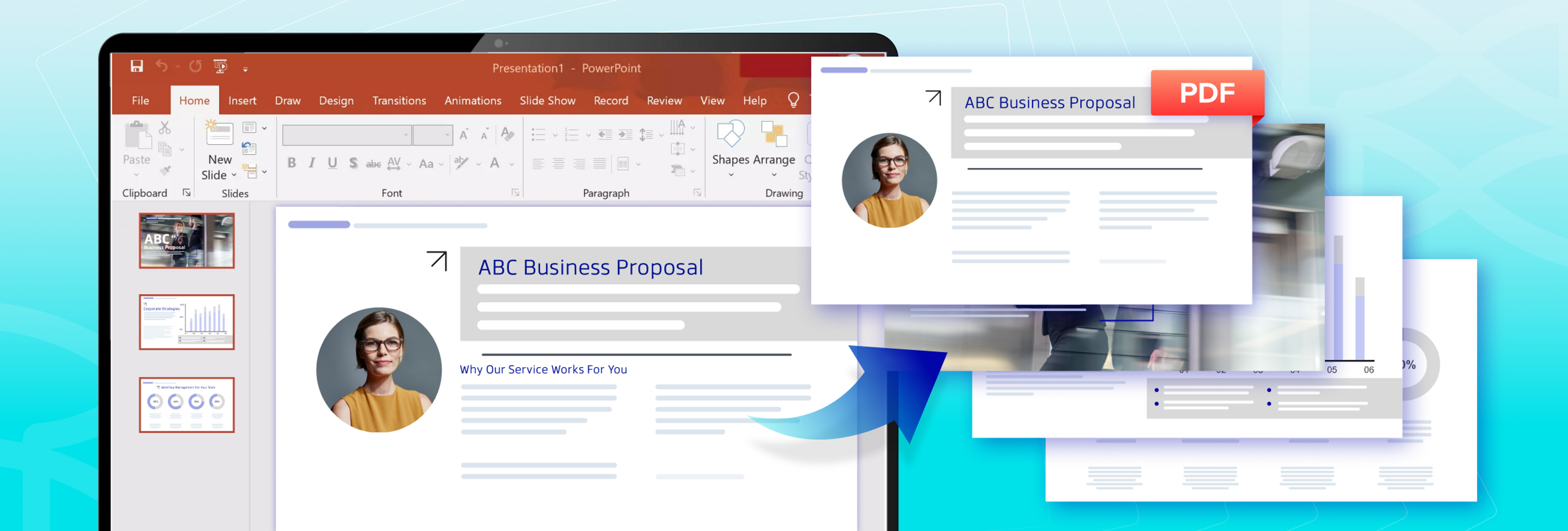 Picture Powerpoint Pdf How to Convert PowerPoint to PDF
