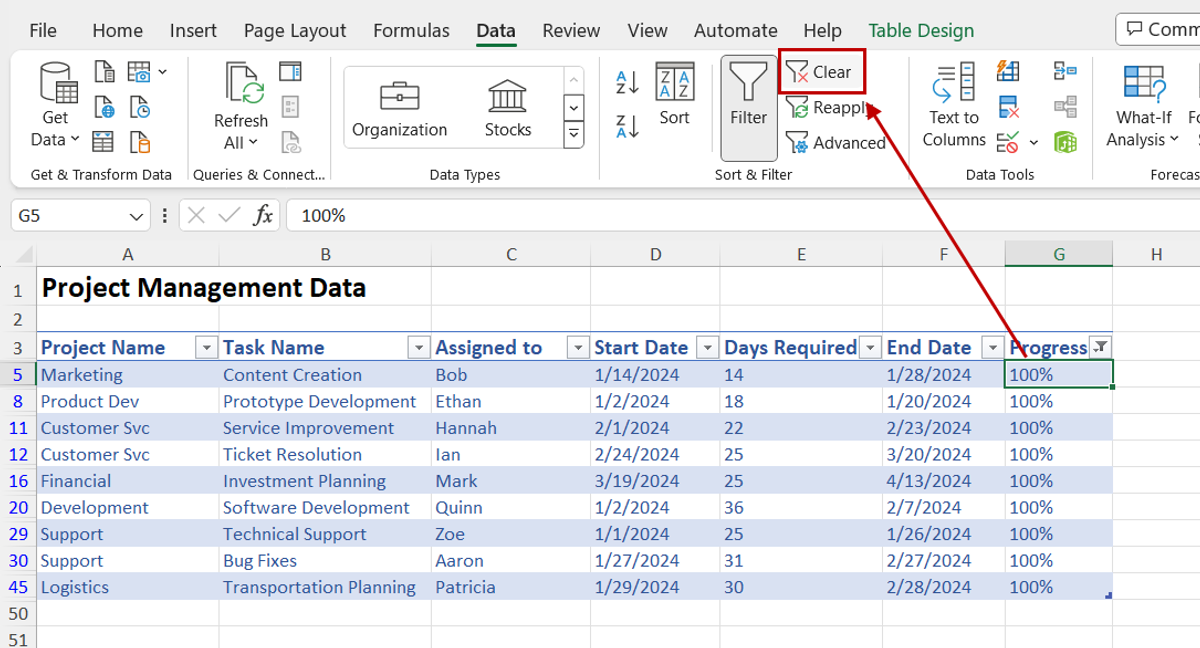 How to Unhide All Rows in Excel