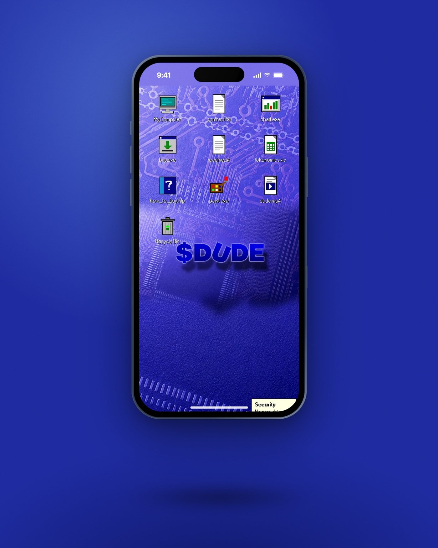 The desktop on mobile