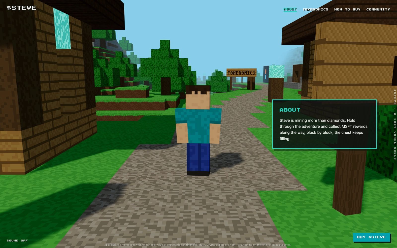 $STEVE desktop screen