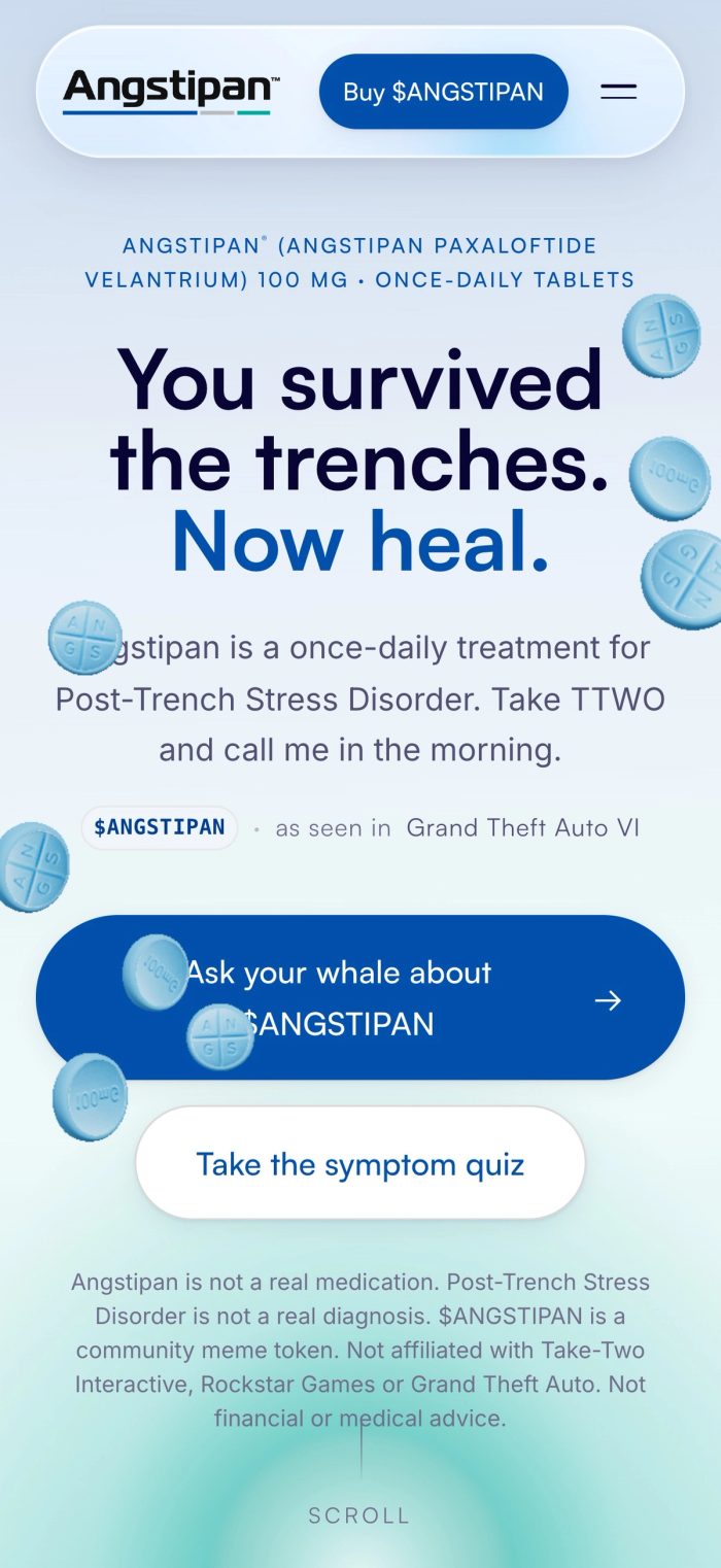 Angstipan® mobile screen