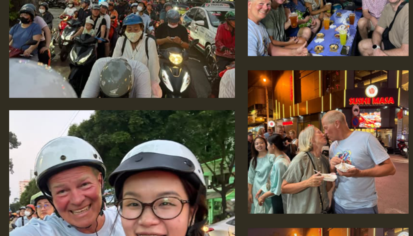 Reisebrev nr. 18½: PS – Fra biffstuing til scooterdronning!