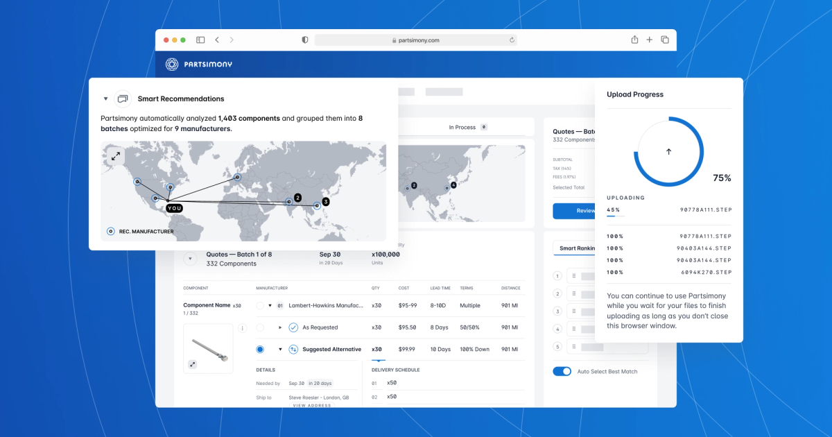 Partsimony 2.0 platform introduction