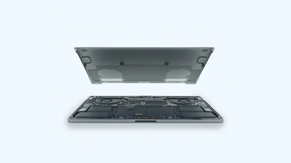 Bill of Material view of a laptop