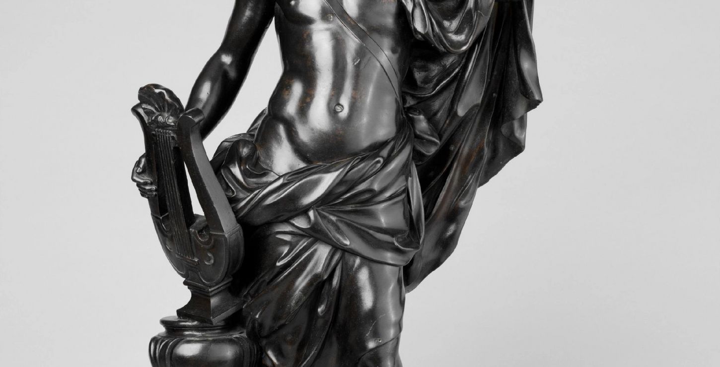 Apollo, Terracotta model c. 1675; cast in bronze after 1715, François Girardon, French, 1628 - 1715, 1976-39-1