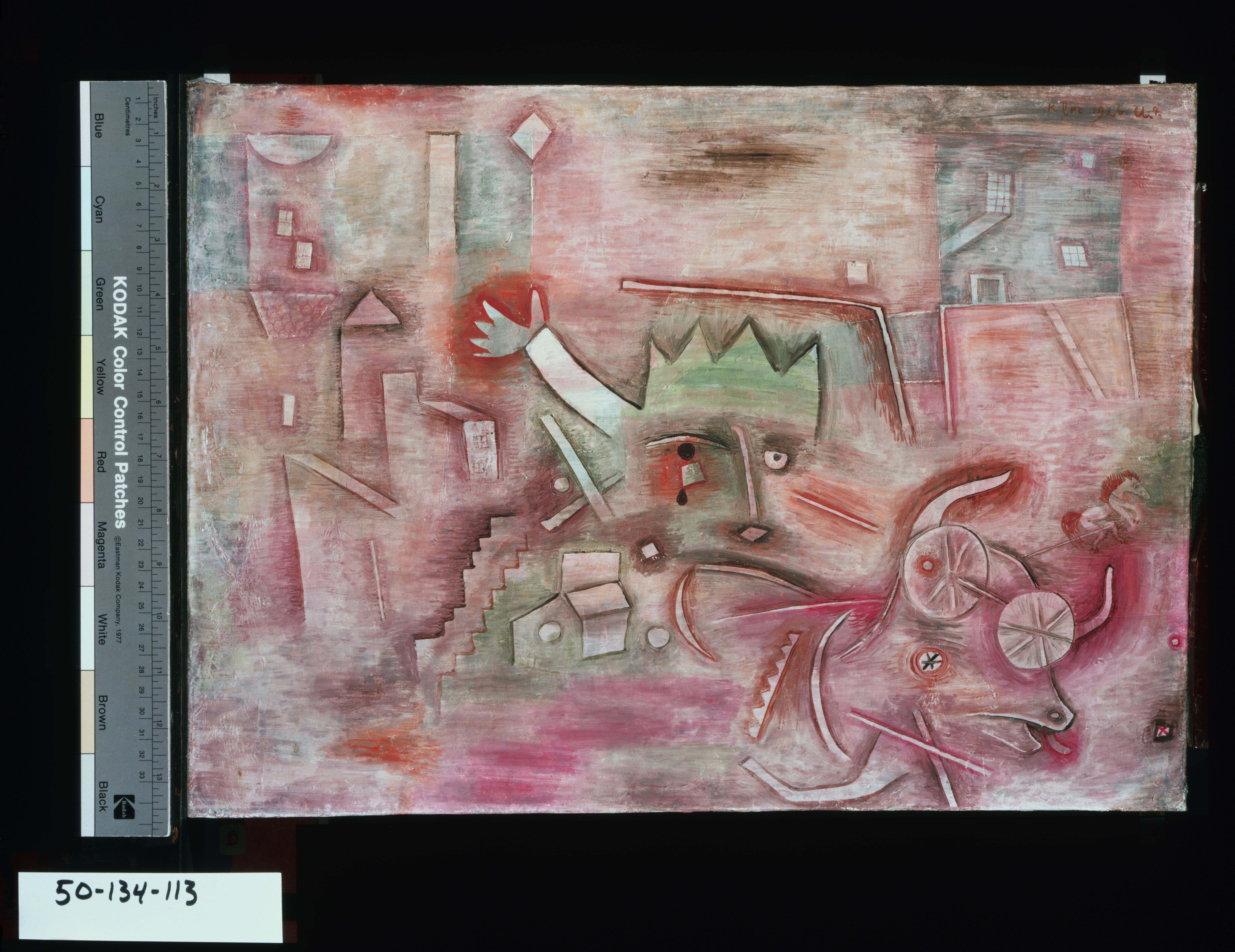 Animal Terror, 1926, by Paul Klee