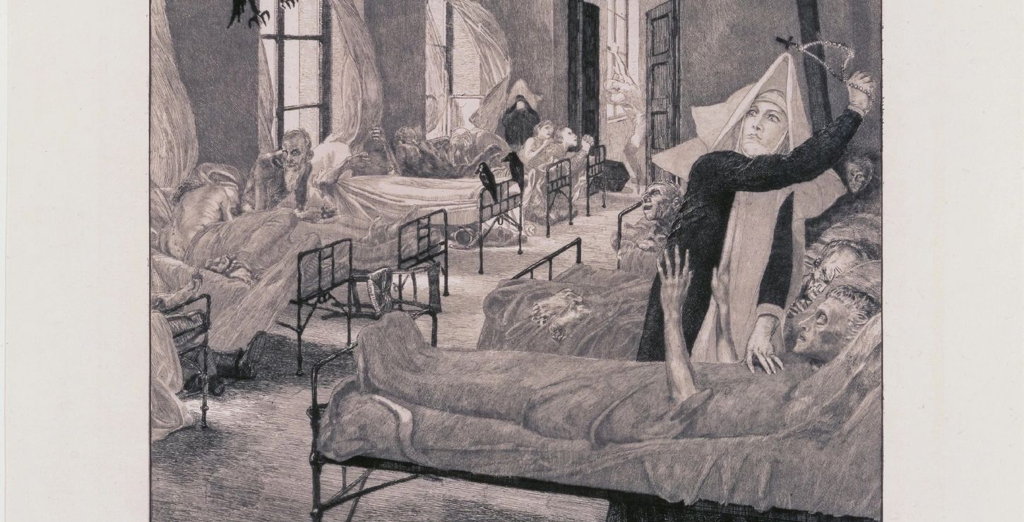 The Plague, 1903, Max Klinger, German, 1857 - 1920, 1980-51-1