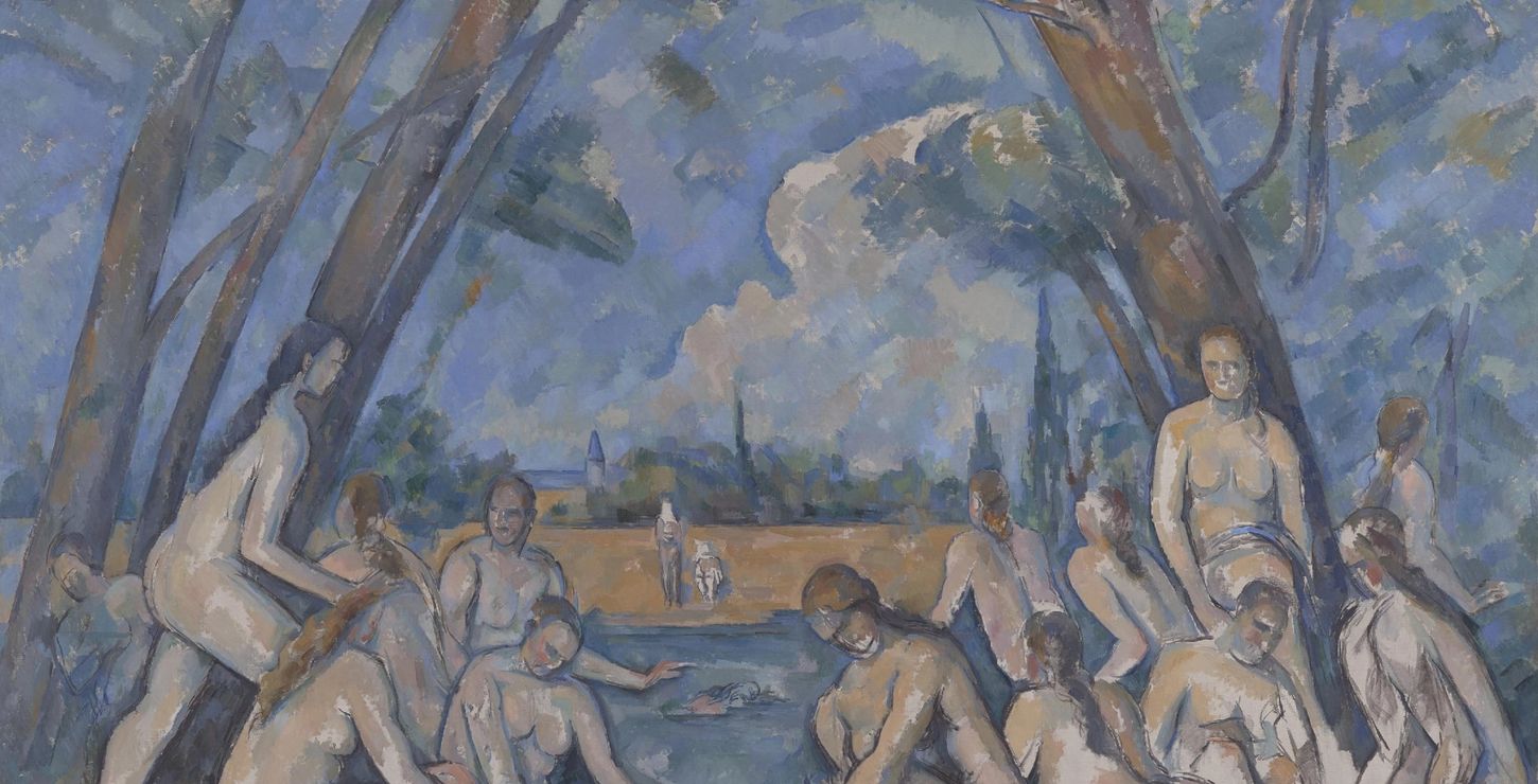 The Large Bathers, 1900-1906, Paul Cézanne, French, 1839 - 1906, W1937-1-1