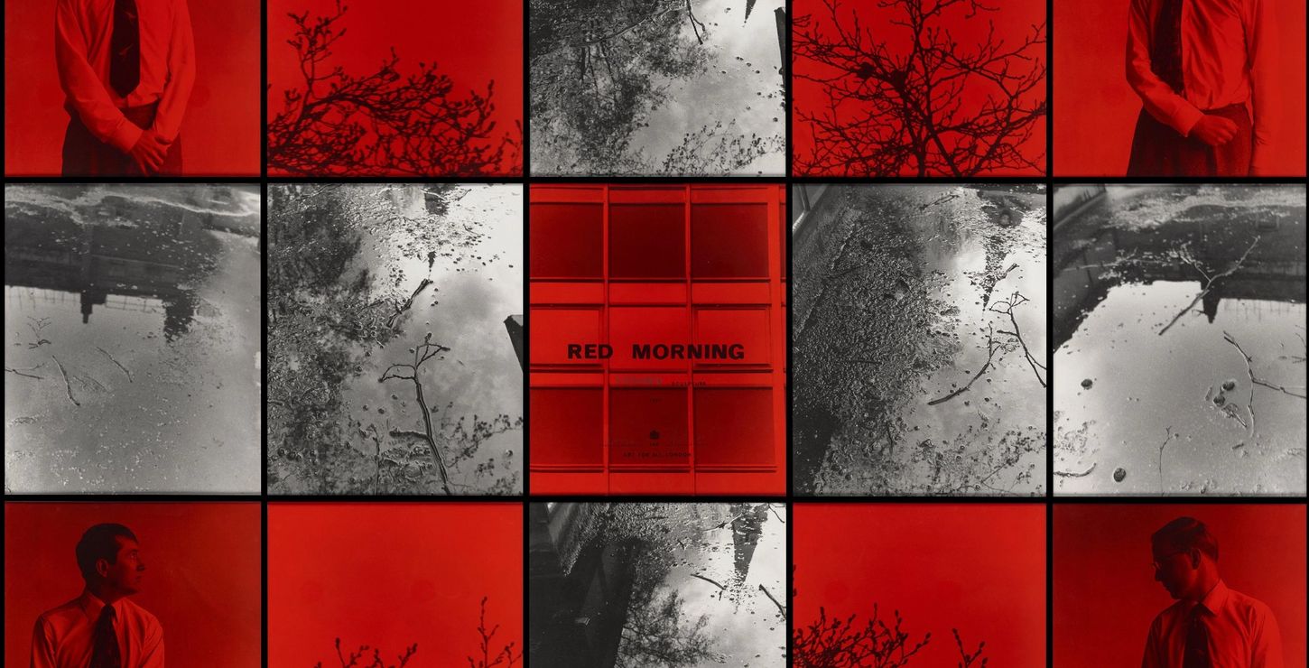 Red Morning Drowned, 1977, Gilbert & George, London, founded 1967, 1982-86-1a--y