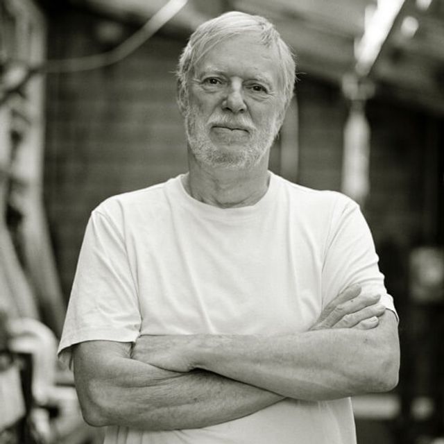 Richard Benson, Newport, RI, 2012, by Harvey Wang